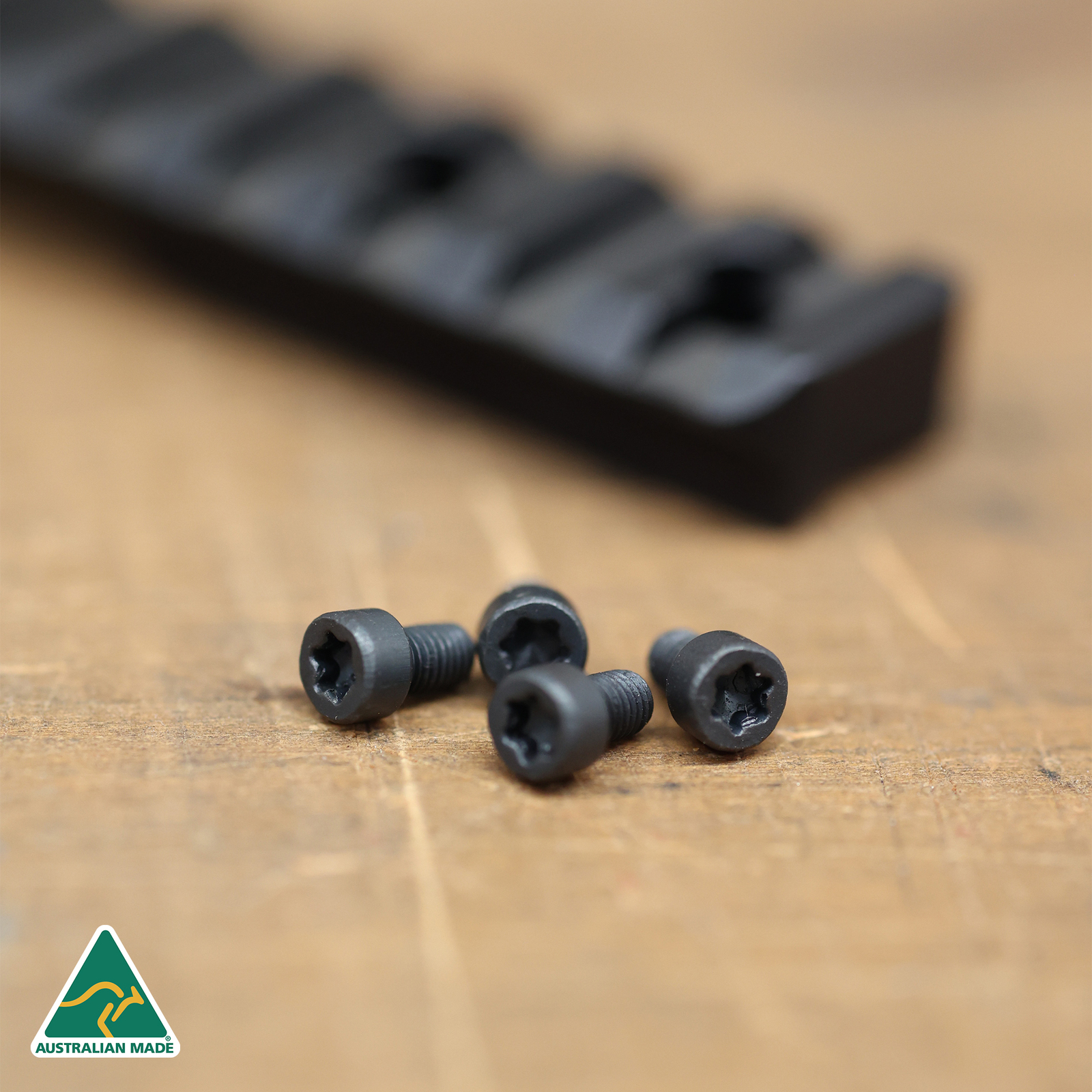 Different sizes of MANAEL scope rail screws for Remington, Tikka, Howa & Lithgow rifles