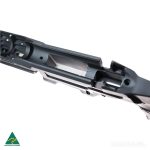 Drop in secure fit for rifles with machine bedded surface, CB12 Chassis