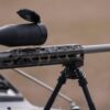 MANAEL Sedajo Chassis with Enclosed Foreend Rail Covers Precision Aussie made rifle shooting gear with scope and tactical rails for target and hunting skill.