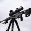 High-precision rifle with scope, designed for Australian firearm enthusiasts and shooting sports.