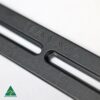 MANAEL Arca Swiss Rails - attention to detail, chamfered edges & milspec Mlok slots Heavy-duty Australian made rifle scope mount, MANAEL branded, for precise shooting accuracy.
