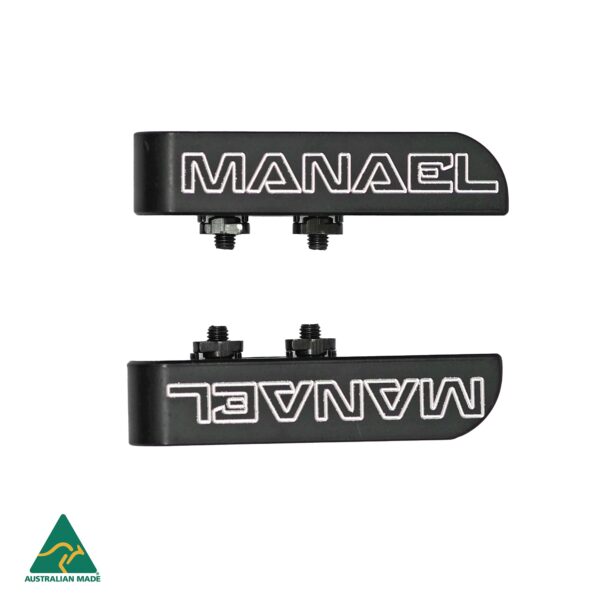 MANAEL Chassis Thumb Chocks High-quality Australian-made rifle shooting gear for safety and precision.