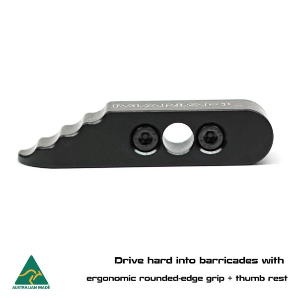 MANAEL Chassis Thumb Chocks High-quality Australian-made rifle shooting gear for precision shooting and hunting.