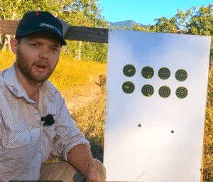 High-quality Australian-made rifle shooting gear for accurate target practice.