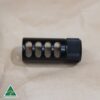 MANAEL Lightweight Hunter Brake - Knurled Lock Nut Precision Australian-made rifle shooting gear for Australian shooters and hunters.