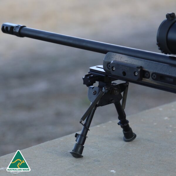 MANAEL ARC Clamp Harris on rifle Precision Australian made rifle shooting gear for competitive and hunting use.