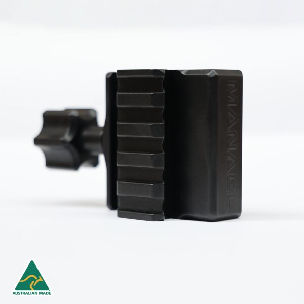 MANAEL Arca Swiss to Picatinny Clamp High-quality Australian-made rifle shooting gear for precision target shooting and hunting.