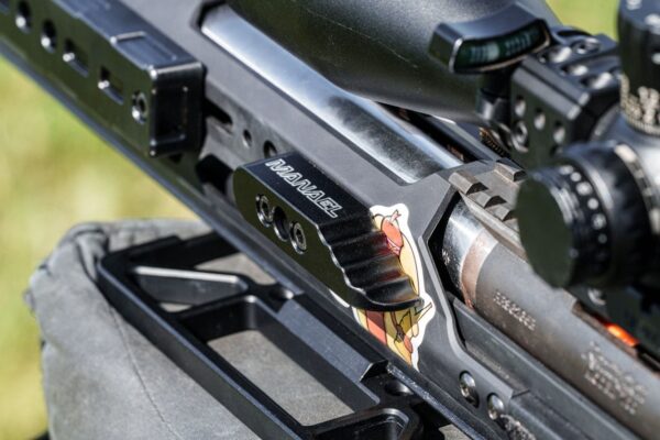 MANAEL Chassis Thumb Chocks Precision Australian-made rifle gear for competitive shooting and hunting.