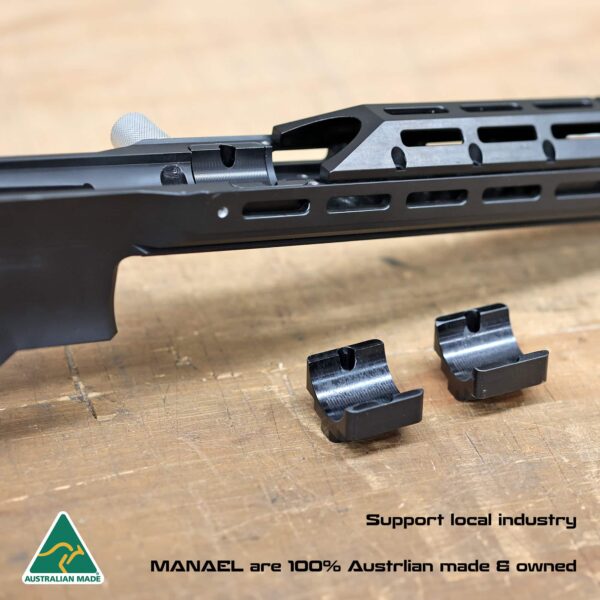 MANAEL Sedajo Chassis Internal Weights High-quality Australian made rifle shooting gear for precision shooting and competitions.