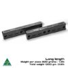 MANAEL Stackable External Weights - 600 grams / 1.2 kg High-quality Australian made rifle shooting gear for precision accuracy and reliability.
