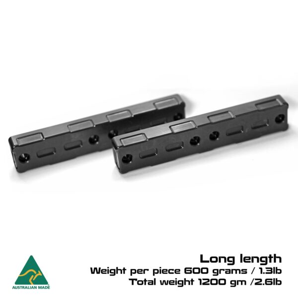 MANAEL Stackable External Weights - 600 grams / 1.2 kg High-quality Australian made rifle shooting gear for precision accuracy and reliability.