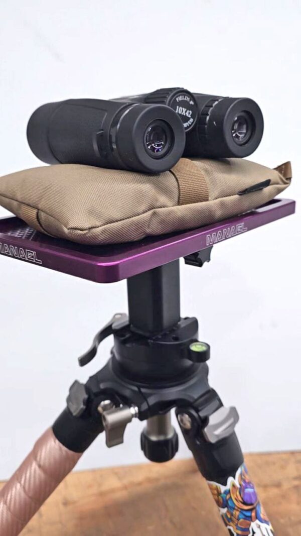 MANAEL Arca Tripod Tower Binoculars for rifle shooting, Aussie made Australian-made shooting gear, tactical binoculars, outdoor shooting equipment.