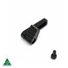 High-quality Aussie made rifle scope mount, durable black aluminium, precision shooting gear.