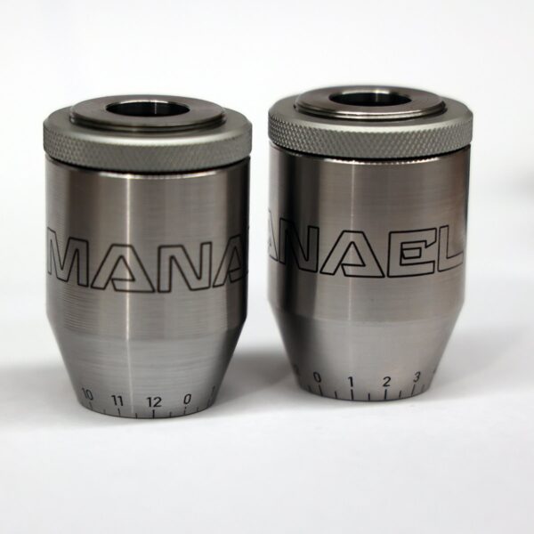 Precision rifle scope turrets for Australian-made shooting gear.