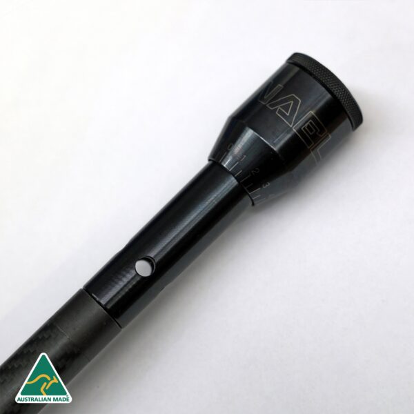 MANAEL Bloop Tube shot detection holes and matching MANAEL Barrel Tuner High-quality Australian-made rifle scope for shooting, precision Australian rifle gear.