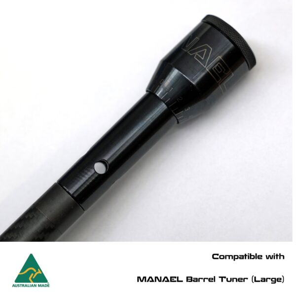 MANAEL Bloop Tube compatible with MANAEL Barrel Tuner (Large) High-quality Australian-made MANAEL rifle barrel tuner for precise shooting accuracy.