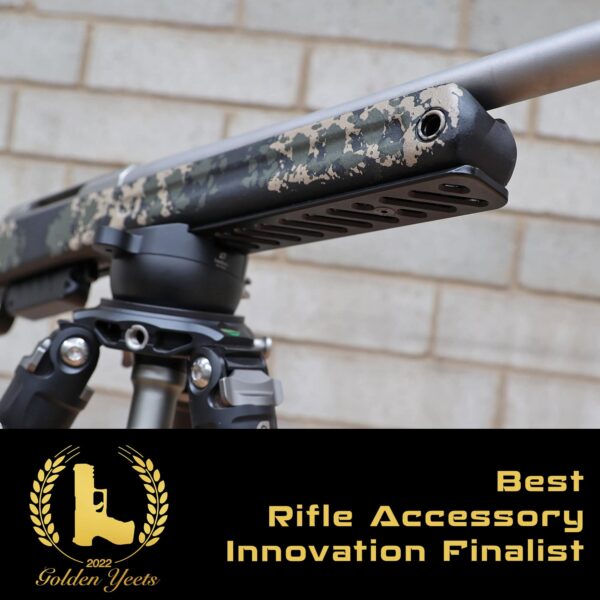 MANAEL Ultralite Hunter Arca Swiss Rail Enhanced camouflage rifle shooting gear for Aussie hunters and shooters.