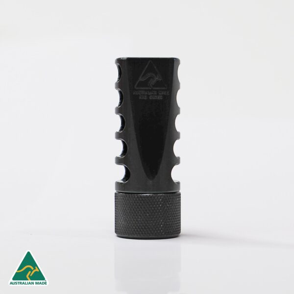 Anti-slip rifle grip for Australian-made shooting gear, high-quality and durable.