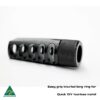 Barrel grip for rifle shooting, Australian Made, quick DIY installation, gun accessory, shooting gear.