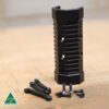 MANAEL SCSA Taipan Tri Rail Pump Kit 2 Aluminium rifle handguard with mounting hardware for Australian-made shooting gear.