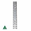 LA101 silver 20MOA top view Precision Aussie made rifle scope rail for tactical shooting accessories.