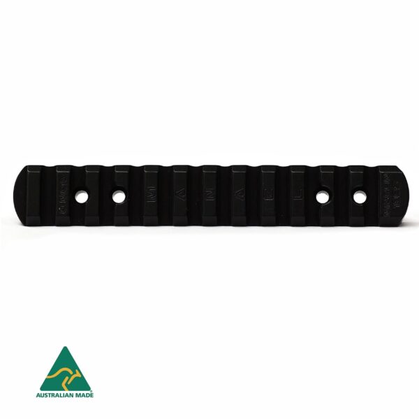 Rifle Picatinny Rail Mount for Australian made shooting gear, durable and lightweight.