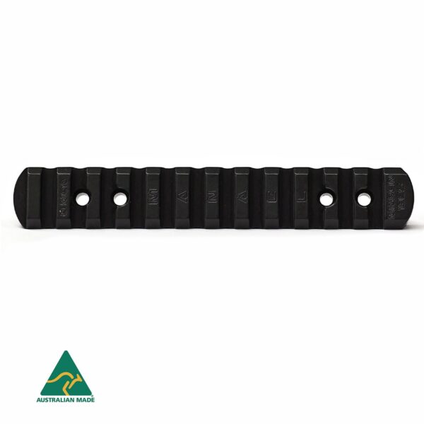 High-quality Australian made rifle scope mount rail for shooting gear and accessories.