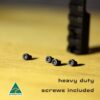 Rem 700 Pic Rail Short Action webstore 3A Heavy duty black screws for rifle shooting gear.