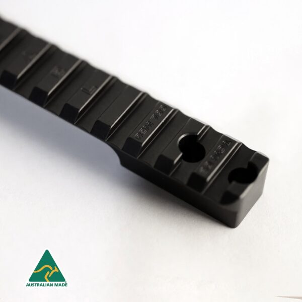 Rem 700 Pic Rail Short Action webstore 6 Precision black rifle scope mount for Aussie made shooting gear, high-quality firearm accessories.