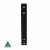 Howa 1500 best picatinny rails MANAEL Australia 1 no screws Australian made rifle scope mount rail, black anodised, aluminium, compatible with Aussie shooting gear.