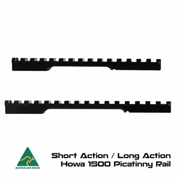 Howa 1500 best picatinny rails MANAEL Australia Short and Long Action Aussie made rifle scope Picatinny rails for accurate shooting accuracy.