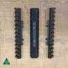 MANAEL SCSA Taipan Tri Rail Pump Kit 2 Aussie made rifle scope mounts with Picatinny rails for shooting gear.