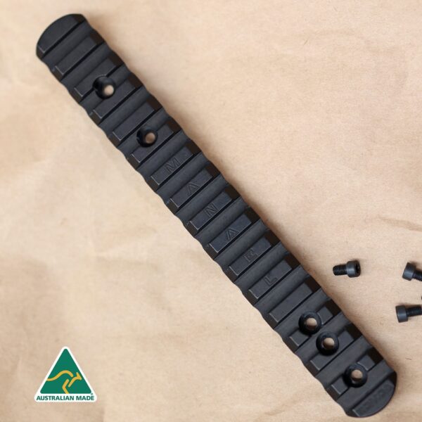 MANAEL Tikka T3 best picatinny rails Australia 2 Durable Australian made rifle scope Picatinny rail with mounting screws for shooting gear.