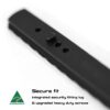 MANAEL Tikka T3 best picatinny rails Australia secure fit integrated lug and screws Heavy-duty rifle mounting hardware with integrated security fitting lug, Australian made.