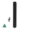 MANAEL Tikka T3 best picatinny rails Australia with screws Durable black rifle scope mount rail for Australian made firearm shooting gear.