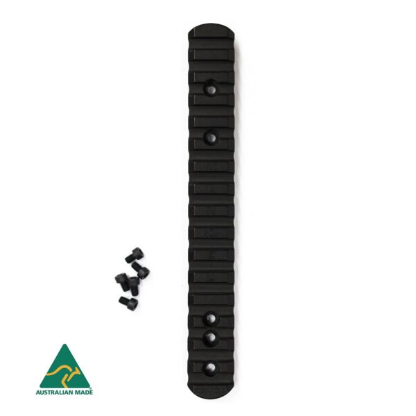 MANAEL Tikka T3 best picatinny rails Australia with screws Durable black rifle scope mount rail for Australian made firearm shooting gear.