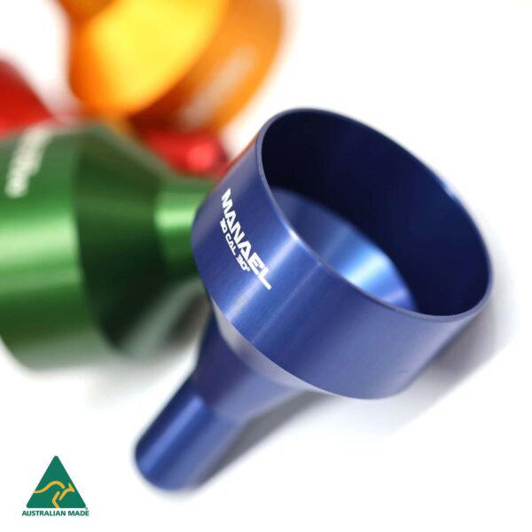 High-quality blue Australian made rifle barrel band for shooting gear.