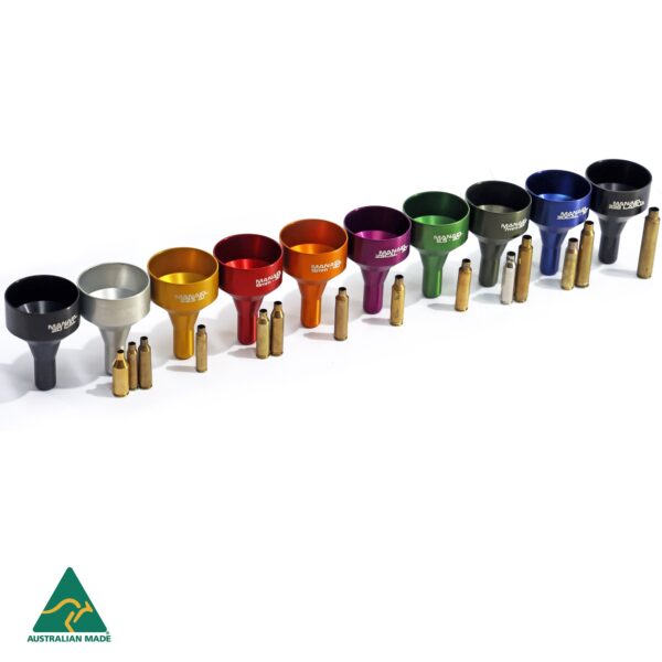 Colourful Aussie made rifle shooting gear accessories for precision marksmanship.