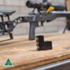 SCSA pic railadaptor 5 Australian Made rifle shooting gear, featuring a precision scope mount and accessories for accuracy.