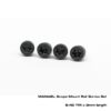 MAN-SCR-648-8-CAP Black rifle scope mount rail screws - Australian made shooting gear for accuracy.