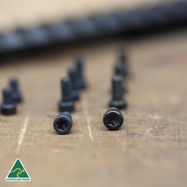 MAN-SCR-X (1) Heavy Duty 6-40 Torx Screws for Rifle Scope Rails. Made in Australia for unbeatable quality & durability.