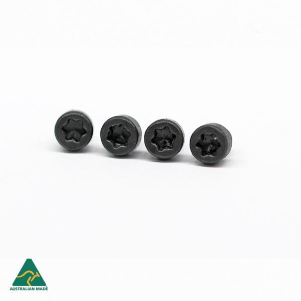 MAN-SCR-X (2) Heavy Duty 6-40 Torx Screws for Rifle Scope Rails. Made in Australia for unbeatable quality & durability.