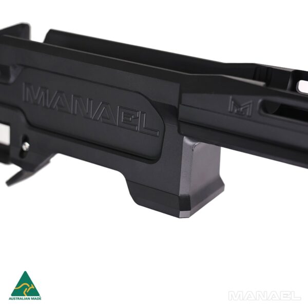 MANAEL CB12 Chassis - Massive Flared Mag Well for easy magazine insertion Massive Flared Mag Well for easy mag insertion MANAEL CB12 Chassis