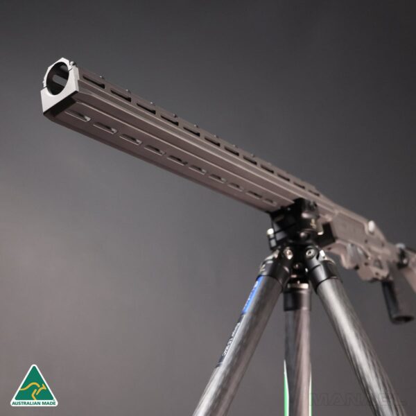 MANAEL CB12 Chassis - huge 20 inch length arca swiss rail foreend and 12 Mlok slots 20" of integrated Arca Swiss Rail on MANAEL CB12 Chassis