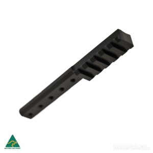 MANAEL Spigot Mount attaches to the foreend of your Warwick or Oceania Precision Rifle to provide additional stable bipod mount areas