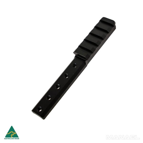 MANAEL Spigot Mount Rifle Oceania Precision WFA chamfered edges for universal fit MANAEL Spigot Mounts have chamfered edges for smooth handling and easy install to your Warwick or Oceania Precision Rifle