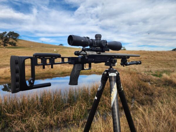 Precision Australian-made rifle gear for shooting sports and hunting, featuring rugged design and high performance.