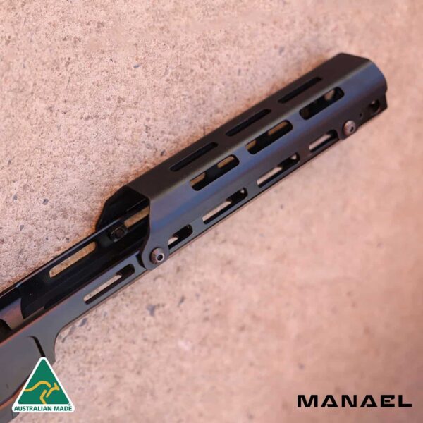 MANAEL Hunter Chassis Forend (3) High-quality Australian made rifle handguard for shooting sports and hunting.